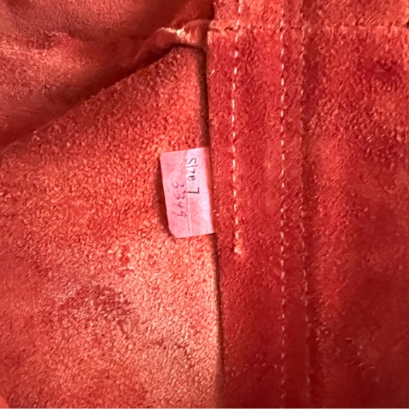 Vintage Suede Western Midi Skirt - Picture 3 of 7